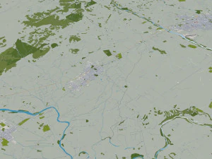 Masterton carterton city new zealand 130km 3D Model