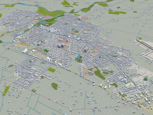 Masterton carterton city new zealand 130km Modello 3D