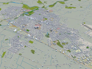 Masterton carterton city new zealand 130km 3D Model