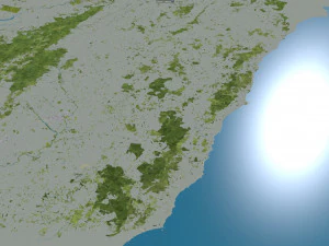 Masterton carterton city new zealand 130km 3D Model