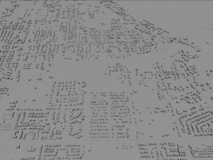 Melbourne city florida usa 40km 3D Model