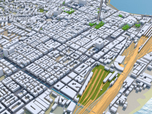 Messina city italy 150km Modelo 3D