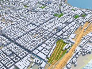 Messina city italy 150km 3D Model