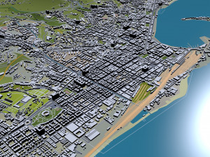 Messina city italy 150km Modelo 3D