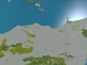 Messina city italy 150km Modelo 3D