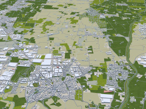 Modena city italy 150km 3D-Modell