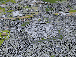 Modena city italy 150km 3D-Modell