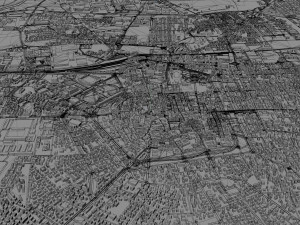 Modena city italy 150km 3D-Modell