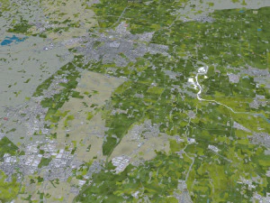 Modena city italy 150km 3D Model