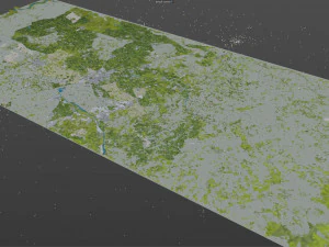 Modena city italy 150km 3D Model