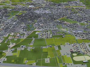 Modena city italy 150km 3D-Modell