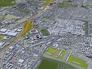 Modena city italy 150km 3D-Modell