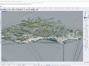 Monaco city principality 20km Modelo 3D