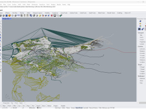 Monterey city california 20km 3D 模型