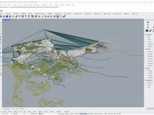 Monterey city california 20km 3D Model