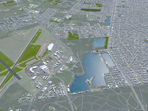 우루과이 몬테비데오 시 80km 3D 모델