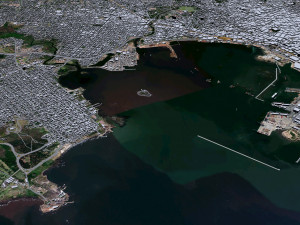 Montevideo city uruguay 80km Modello 3D