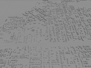 Montgomery prattville millbrook city alabama usa 60km 3D-Modell