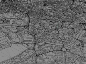 Muenster mnster city germany 60km 3D 模型