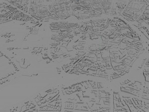Muenster mnster city germany 60km 3D 模型