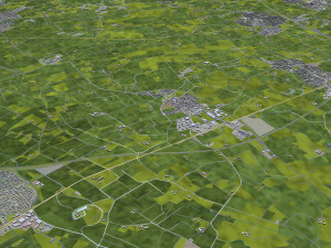 Muenster mnster city germany 60km 3D 模型