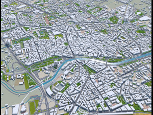 Murcia city cartagena spain 70km 3Dモデル