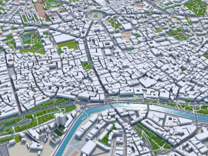 Murcia city cartagena spain 70km 3Dモデル