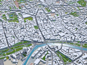 Murcia city cartagena spain 70km 3D Model