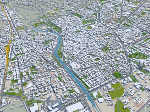 Murcia city cartagena spain 70km 3D Model