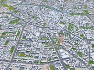 Murcia city cartagena spain 70km 3D Model