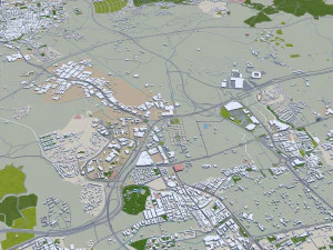 Murcia city cartagena spain 70km 3D Model