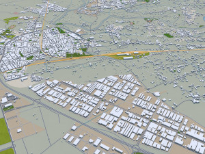 Murcia city cartagena spain 70km 3Dモデル