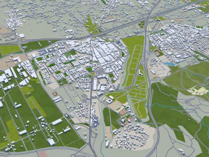 Murcia city cartagena spain 70km 3D Model