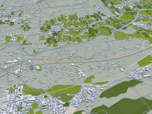 Murcia city cartagena spain 70km 3Dモデル