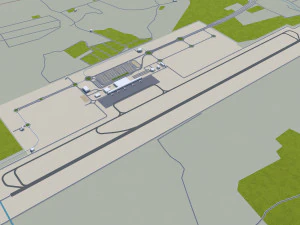 Murcia city cartagena spain 70km 3D Model