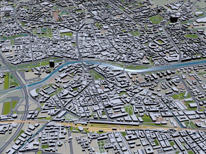 Murcia city cartagena spain 70km 3D Model