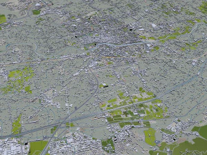 Murcia city cartagena spain 70km 3D Model