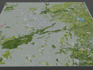 Murcia city cartagena spain 70km 3D Model