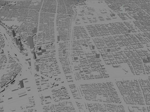 Nagoya city japan 60km Modelo 3D