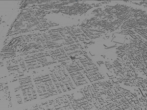 Najaf city iraq 30km 3D Model