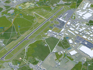 Nantes city france 60km Modelo 3D