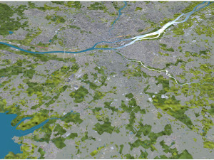 Nantes city france 60km Modelo 3D