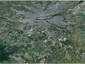Nantes city france 60km Modelo 3D