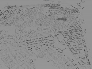 Napier hastings city new zealand 60km 3D Model