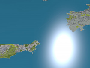 Naples city italy 85km 3D Model