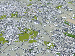 Naples city italy 85km 3D Model