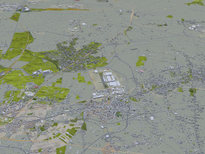 Naples city italy 85km 3D Model