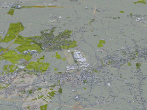 Naples city italy 85km 3D Model