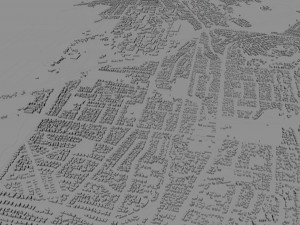 Nelson city new zealand 40km Modello 3D