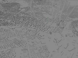 New haven city connecticut usa 30km 3D Model